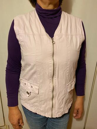 Vesta - ružová, outfit,m