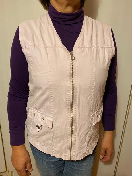 Vesta - ružová, outfit,m