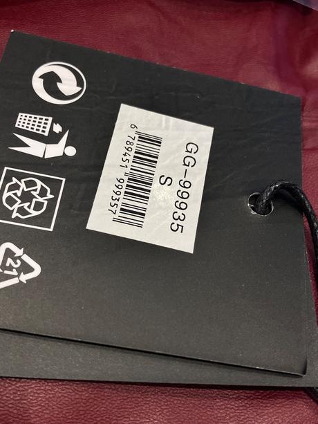 Dámske zateplené koženkové legíny bordové (s), s