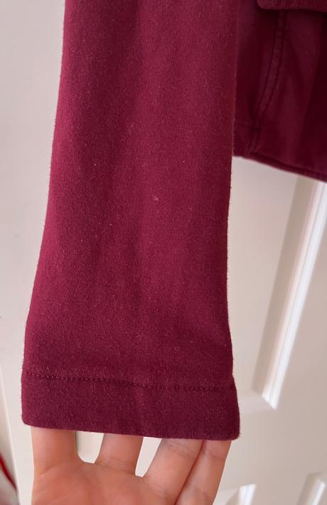 Bordové bavlnené talianske sako, s/36, s