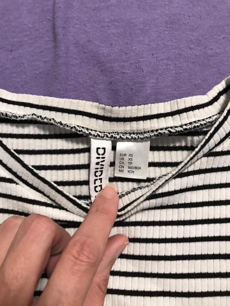 Crop top, h&m,xs