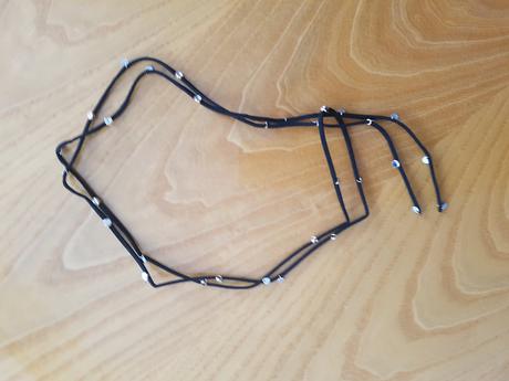 Super tenky opasok - choker / nahrdelnik - naramok, monsoon