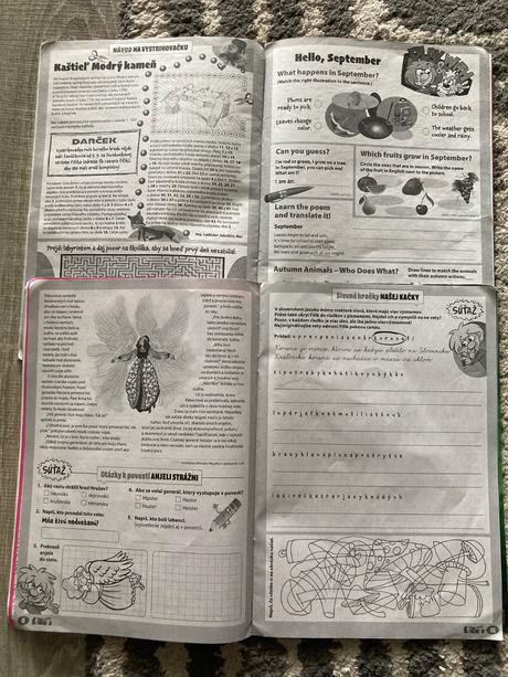 Časopis fifík 5ks plus maľovanka z fifíka 2025/26, 