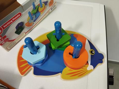 Skladačka - rybka, hlavolam, 
