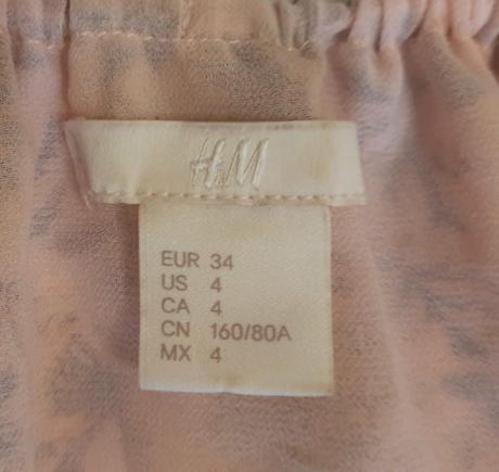 Predám dámsky letný top h&m veľ.34 (xs), h&m,xs