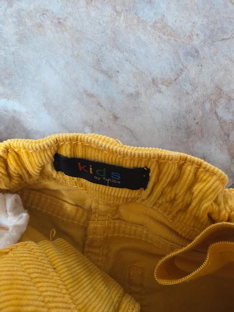 Zltá sukna 110/116, tchibo,110