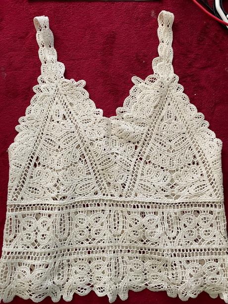 Hackovane topy 3ks, s