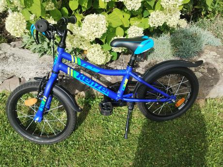 Bicykel kenzel + pomocné kolieska a stojan zdarma, kenzel,16