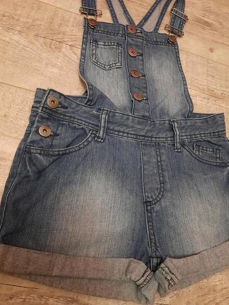 Riflové krátke nohavice s trakmy, f&f,140