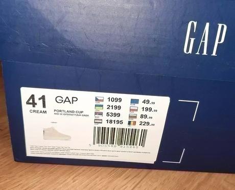Gap členkové tenisky zateplené, gap,41