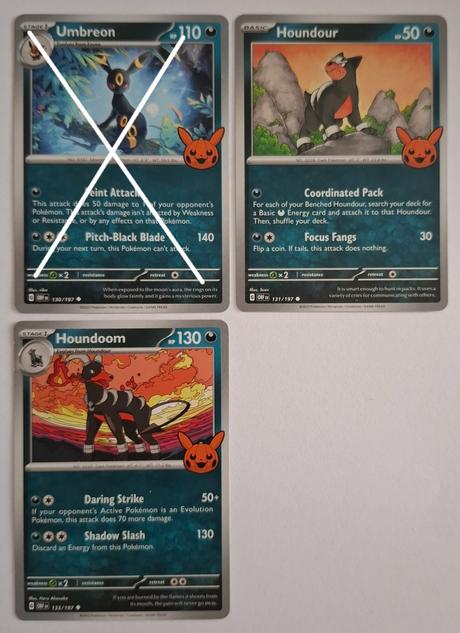 Pokémon karty "trick or trade" halloween (2), 