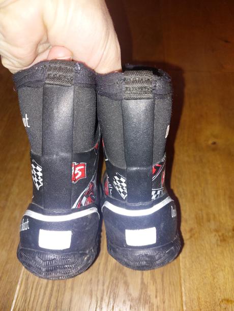 Zateplene gumaky 22-23 dock boot s blesk mcqueenom, 22