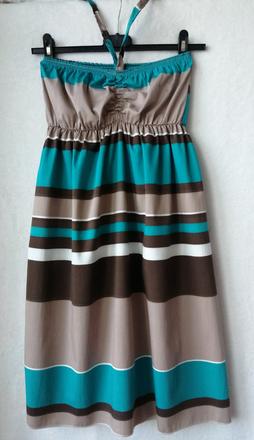 Pekné pohodlné šaty na leto, 38