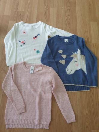 Dievčenské svetríky, veľ. 122, palomino,122