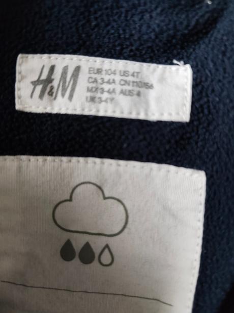 Prechodna bunda, h&m,104