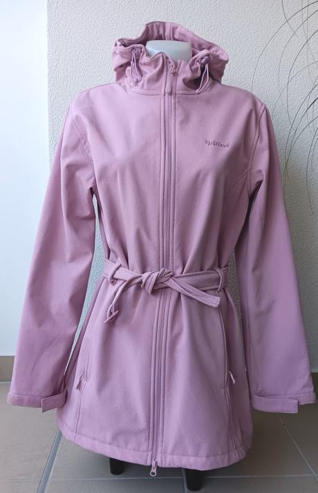 Softshellová bunda s kapucňou, l