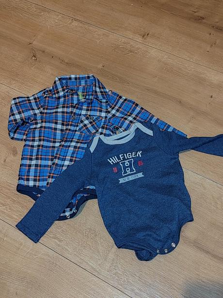 Body tommy hilfiger a košeľa, tommy hilfiger,74