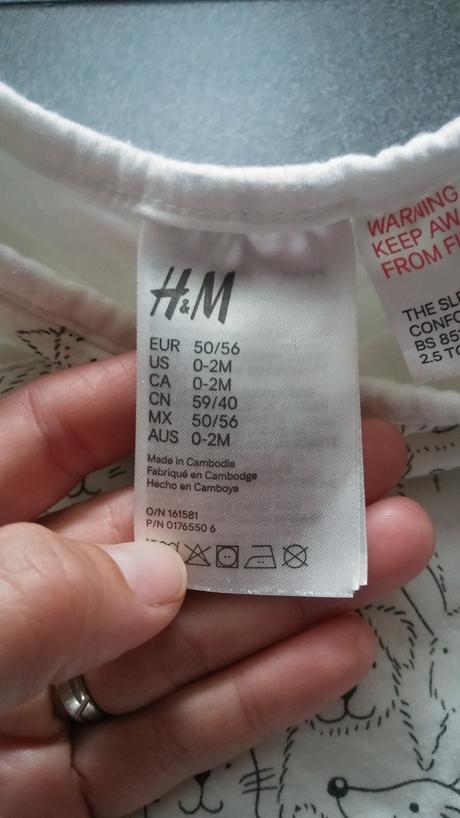 Spaci vak, h&m