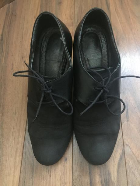 Kožené prechodné topánky - super stav - veľkosť 37, 37