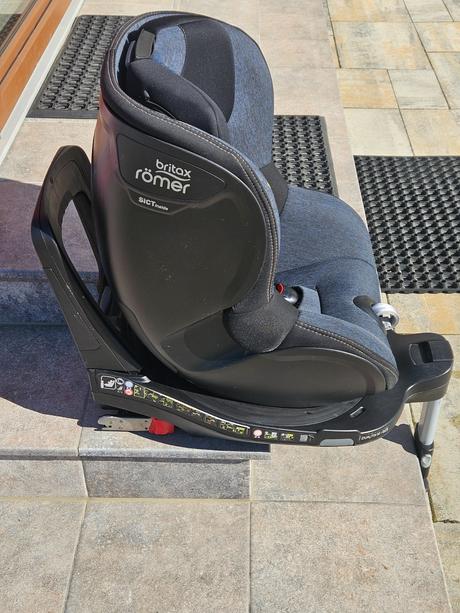 Autosedacka britax dualfix m i size blue marble, britax