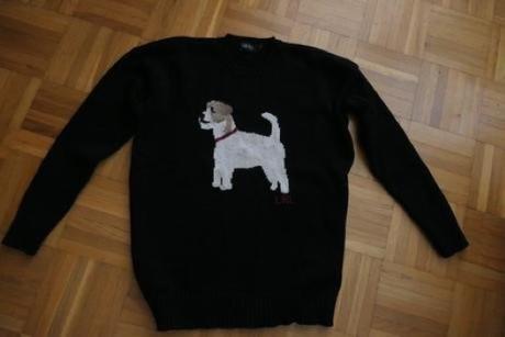 Ralph lauren dog original bavlneny ikonicky sveter, ralph lauren,m