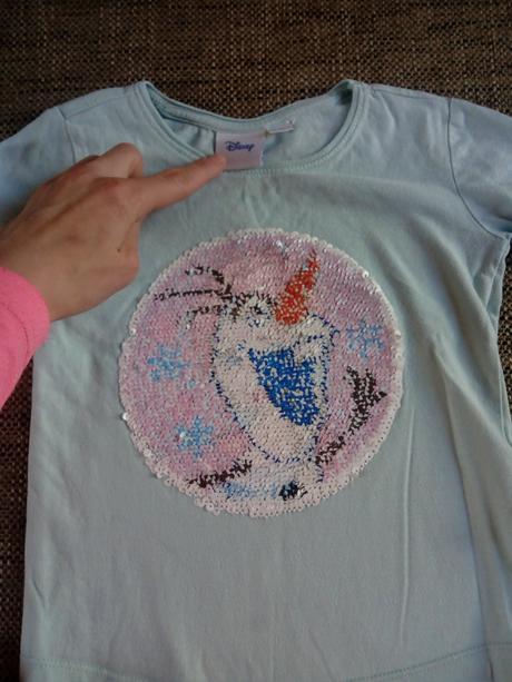 Meniace tricko elza/olaf 98/104, 86–98