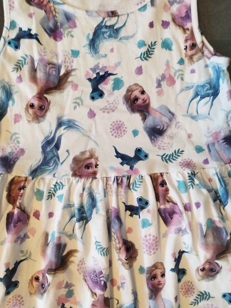 Šaty ladove kralovstvo, h&m,128