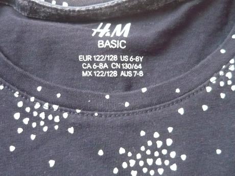 Tričko, h&m,122