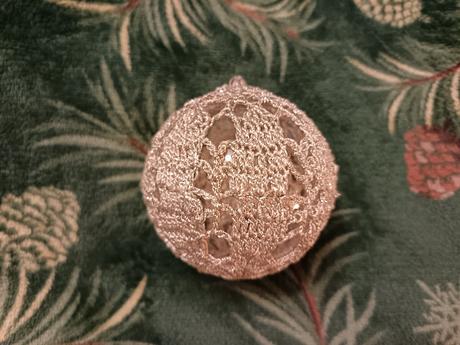 Vianočné háčkované gule, 