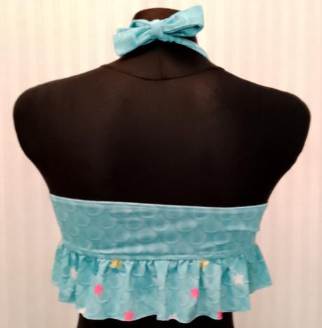 3 set plavecký morská víla s hviezdičkami, 150 cm, 152