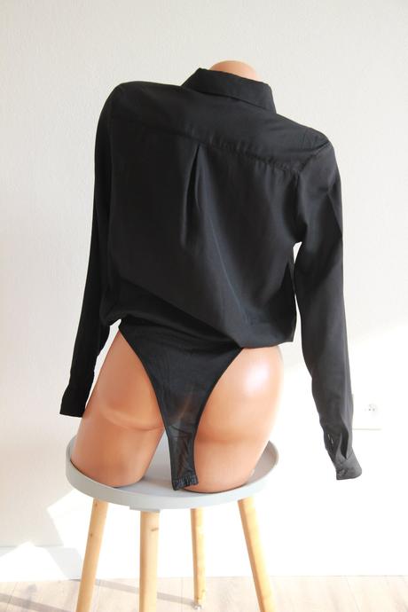 Čierna body blúzka, xs, xs