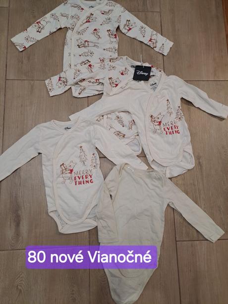 Mix oblečenie chlapec 74/80 a 80, 68–80