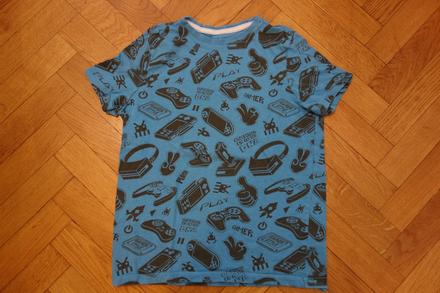 Tričko gamer 10-11 rokov, f&f,140