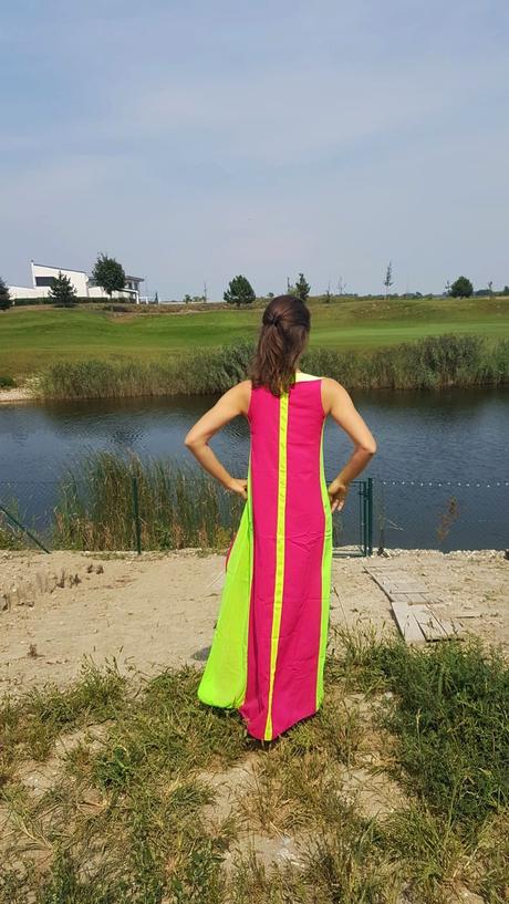 Letne maxi saty, m / s