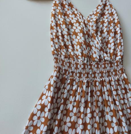 Letné kvetované šaty, l / m / xl / xxl