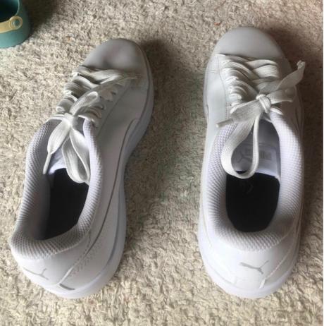 Biele kožené tenisky puma 38, puma,38