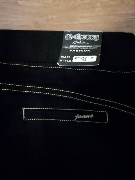 Nohavice čierne, 34