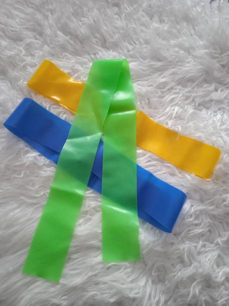 Gumy na cvičenie , pásy, 
