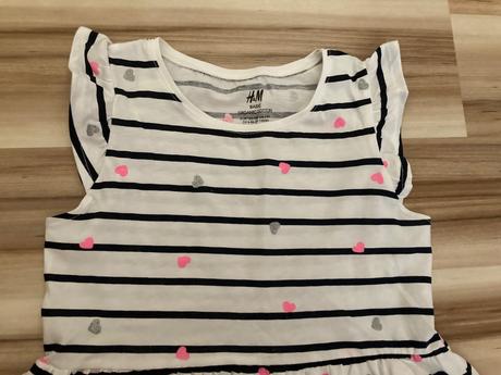 Šaty 122/128, h&m,122
