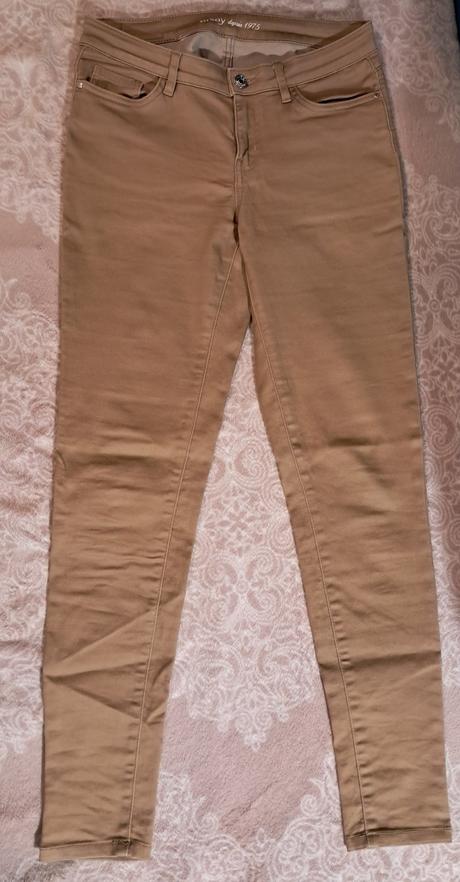 Hnede uzke nohavice 38, orsay,38