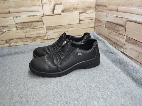 Rieker 38 - dámske kožené topánky s membránou, rieker,38