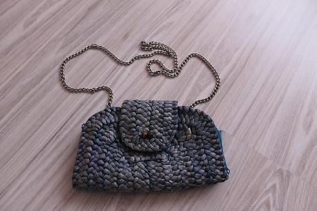 Slamená cross bag  kabelka stradivarius, stradivarius