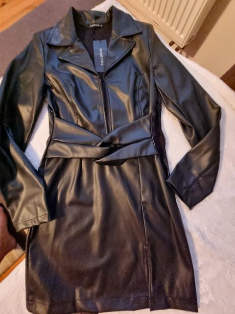 Šaty koženkoveé, 36 / s