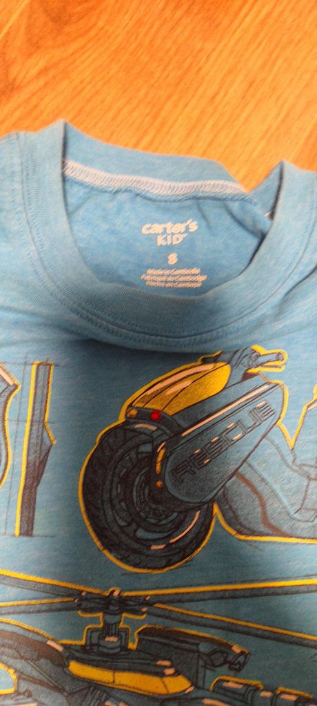 Značkové chlapčenské tričká 8r. carters orig., carter's,134