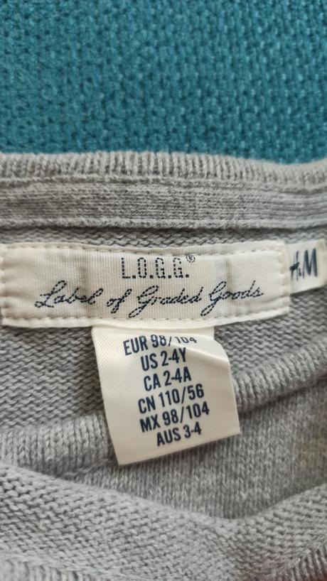 Detský svetrík vel.2-4r/98-104, h&m,98