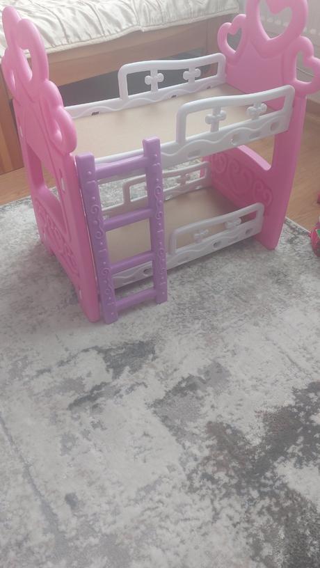 Poschodová posteľ pre bábiky,