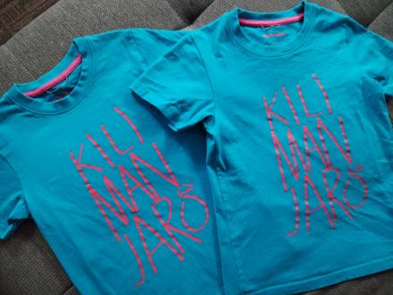 2x tričko kilimanjaro nove, kilimanjaro,116