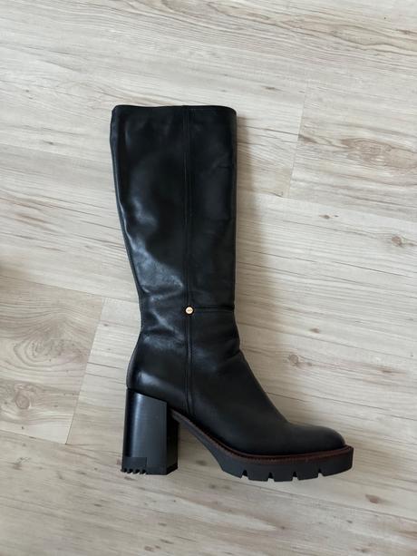 Dámske kožené čižmy, 40