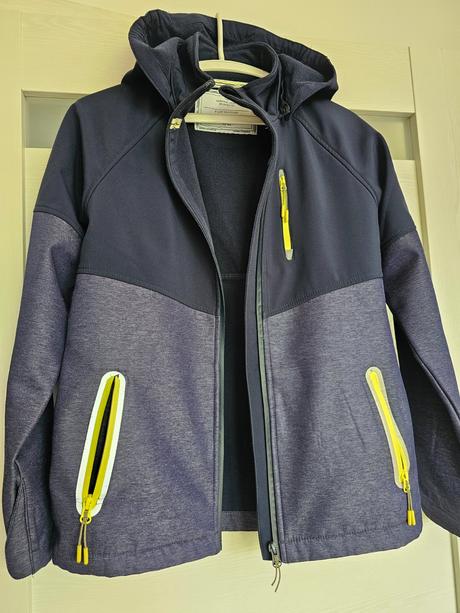 Softshellová bunda, tchibo,164