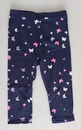 3/4 legíny motýliky h&m 110, h&m,110